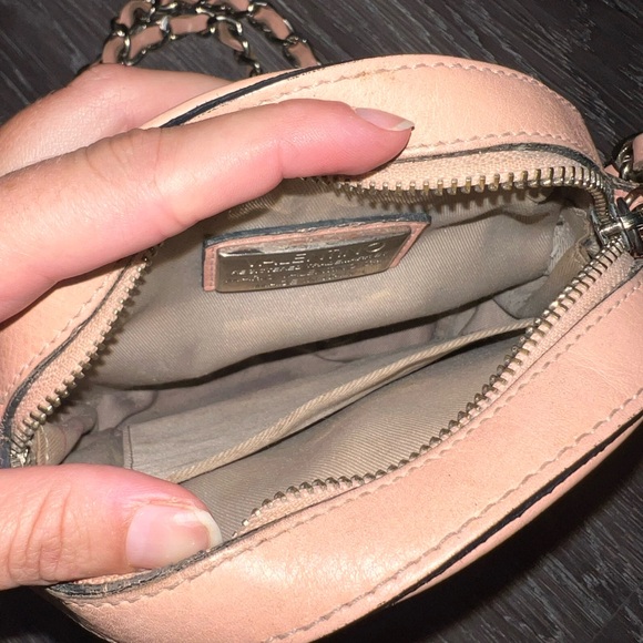 Valentino Blush Pink Round Crossbody Bag - Picture 3 of 4